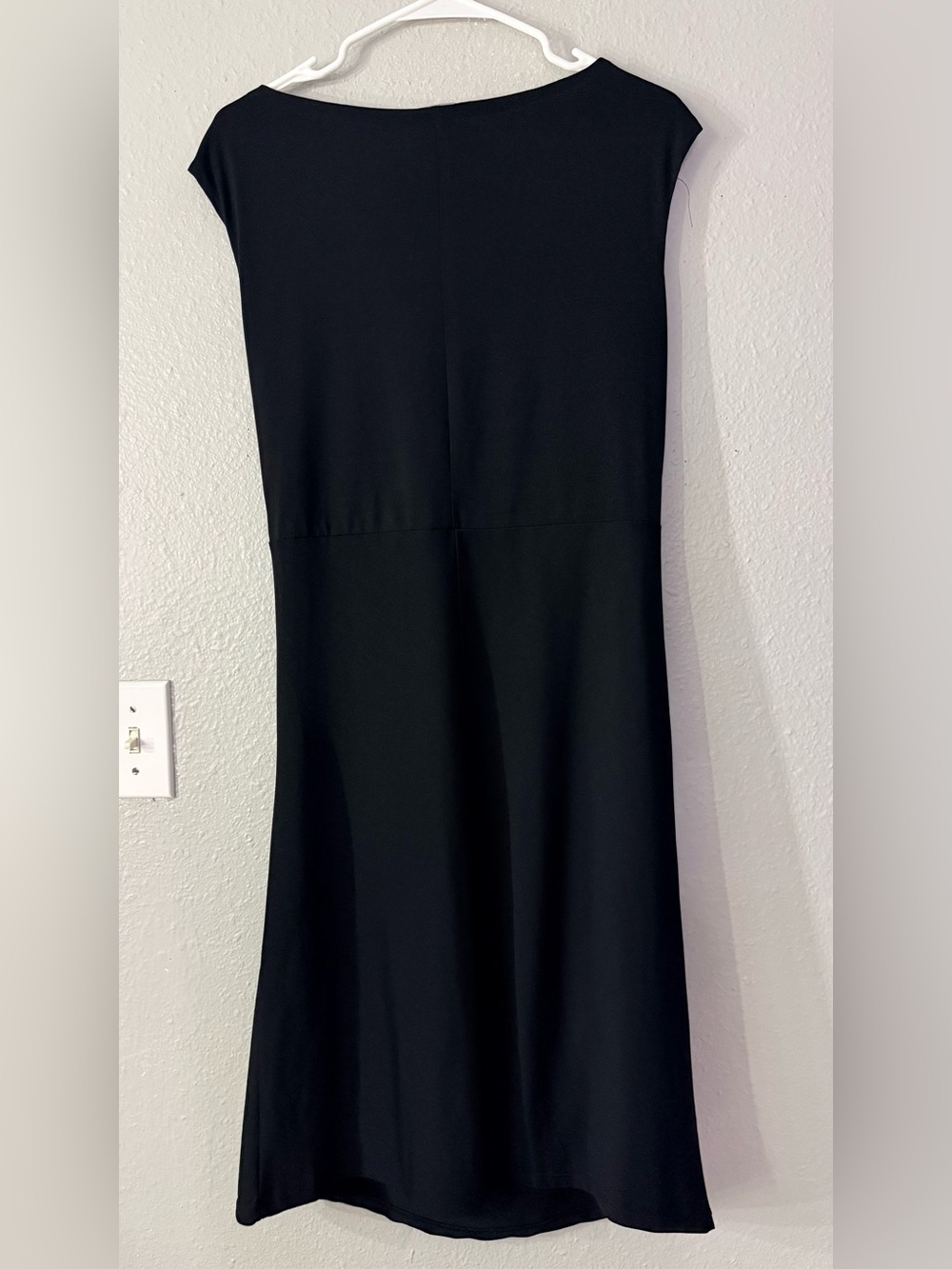 jonathan martin Black Midi Dress with Twist Detail - Picture 3 of 3